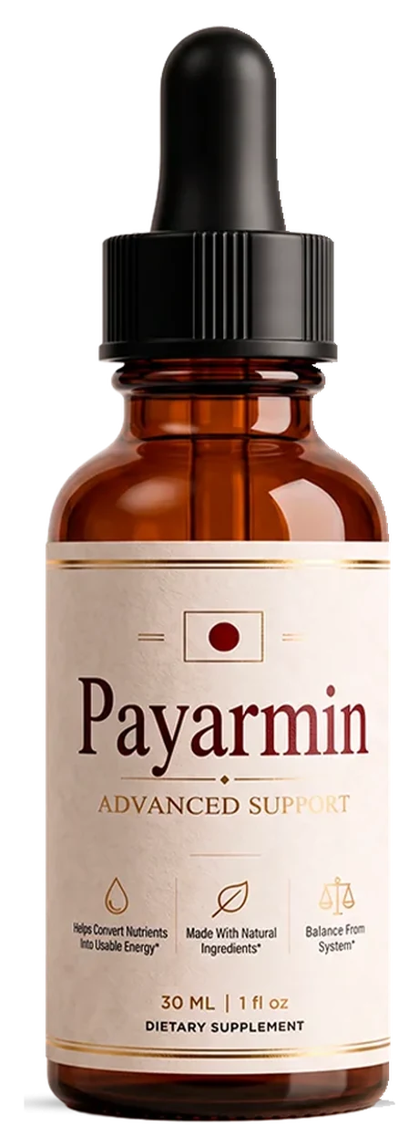 Payarmin Advanced Support 30 mL amber dropper bottle, dietary supplement