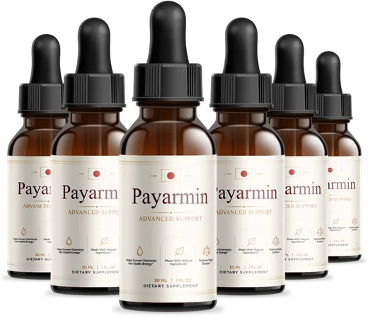 6 bottles of Payarmin Advanced Support drops